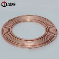 Cheap price 1/4'' pancake copper coil/ copper tube, copper pipe from China Supplier