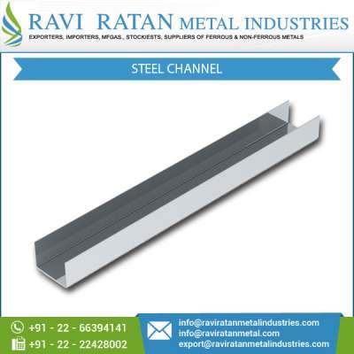 Compact Design Thermal Resistance Reliable Steel C Channel from Reputed Seller